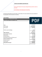 Cash Flow Class Example