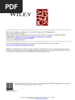 Wiley The American Society For Aesthetics