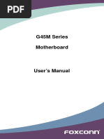 G45M Motherboard User Manual