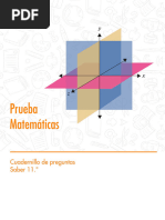 Cuadernillo de Preguntas Matematicas Saber 11-2021