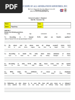 Quiz 1 - Lessons 1 & 2 Shepherd