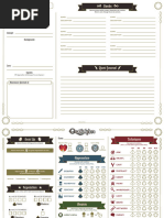 Onward Quests of Yore Character BlankSheet