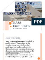 1 Mass Concrete