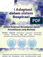 2.4 Adaptasi Dalam Sistem Respirasi