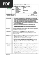 PDF Sop Pengelolaan Umpan Balik Secara Langsung Dari Pengguna Layanan - Compress