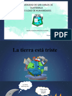 Cuento La Tierra Esta Triste...