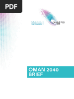 Oman Vision 2040 Brief