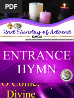 2ND Sunday of Advent