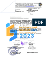 Surat Rekomendasi Kegiatan ISC 2023