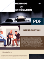 Methods of Interrogation