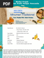 Contoh Modul Projek Aku Cinta Indonesia - Minuman Tradisional - Fase Fondasi