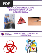 BIOSEGURIDAD y Via Intradermica