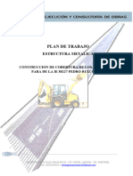 Plan de Trabajo - Estructuras Metálicas - Ruiz Gallo