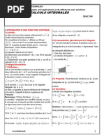 Calcul Integral Cours Et Exercices Corriges