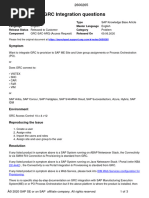 SAP GRC Integration Questions