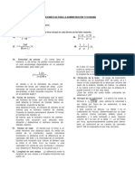 Matematicas para La Administracion