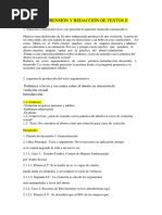 COMPRENSIÓN Y REDACCIÓN DE TEXTOS II Semana 12