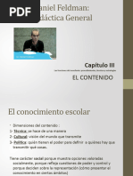 Feldman Contenido