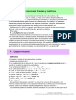 Sistemas de Ecuaciones Lineales y Matrices