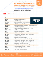 Electronics Abbreviations