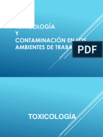 Toxicologia y Muestreo