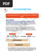 Documento Estequiometría