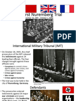 The First Nuremberg Trial: (November 19, 1945 - October 1, 1946)