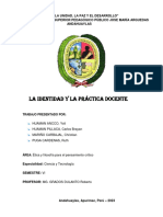 Reflexionar Sobre La Identidad y La Práctica Docente