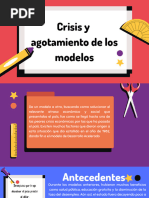 Crisis y Agotamiento de Los Modelos