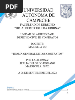 Teoría General de Los Contratos