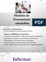 R.E. Modelos de Pensamiento Saludables