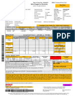 Bill of Supply For Electricity Due Date: - : BSES Yamuna Power LTD