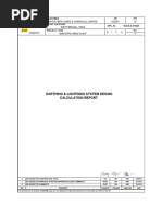 10-EA-E-41025 Earthing & Lighting System Design Calculation Report