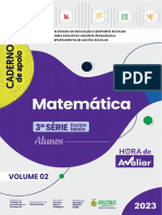 3 Série Estudante - Volume 2 - Matemática