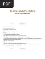 L1-2 Business Mathematics