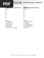 Focus4 2E UoE Quiz Unit3 GroupA B ANSWERS