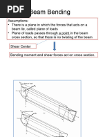 Beam Bending