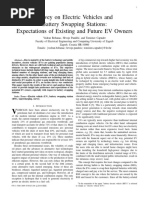 Survey On Electric Vehicles and Battery Swapping Stations Expectations of Existing and Future EV Owners