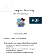 Lecture4 - Indexing and Searching I