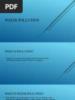 PowerPoint On Water Pollution