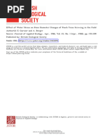 Garnier and Berger1986. Effect of Water Stress On Stem Diameter Changes of Peach