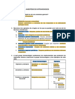 Taller 3 - Anestésicos Intravenosos