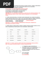 gABARITO 1º ANO REVISÃO COMPLETO