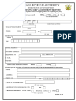 DT 0101 Company Income Tax Self Assessment Return Form v1