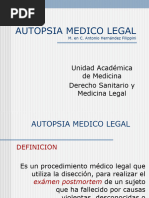 Necropsia Médico Legal