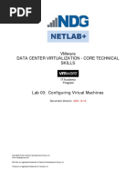 3.configuring Virtual Machines - Vsphere - DCV - CTS - Lab - 03