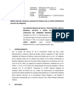 Apersonamiento y Contestacion de Demanda - FONAVI