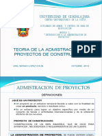 Administracion de Proyectos Introduccion