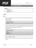 05 - Ficha Prática 01 - Algoritmia e Programação