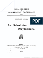 Georges Sorel La Revolution Dreyfusienne